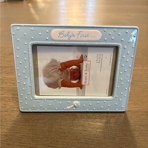 Russ Baby boy baby’s first photo frame good condition